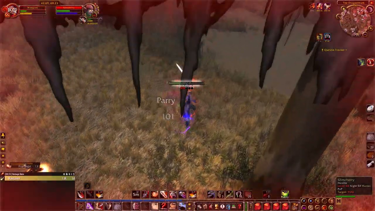 rogue vs hunt TBC