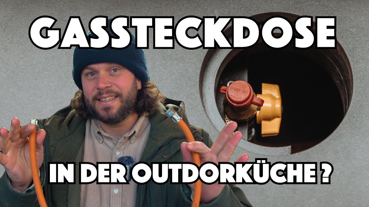 Gassteckdose für die Outdoorküche DIY - Bauanleitung für ein kleines Detail mit riesiger Wirkung