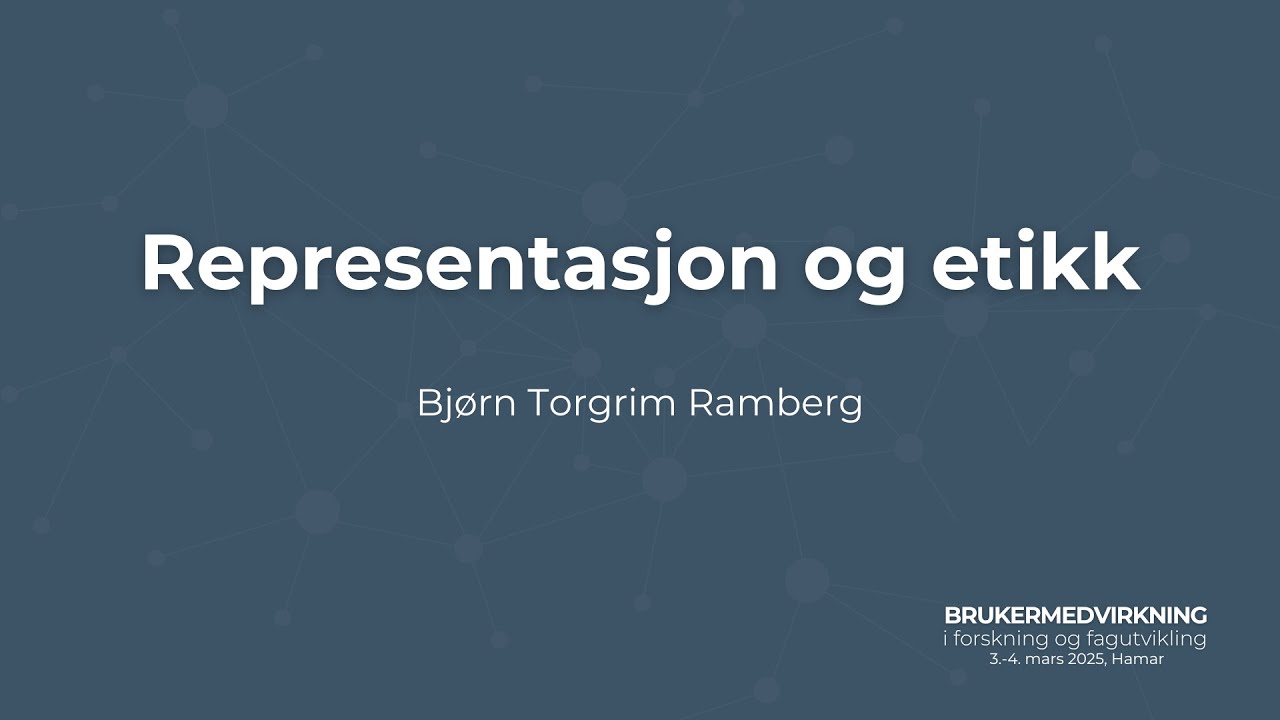 Representasjon og etikk