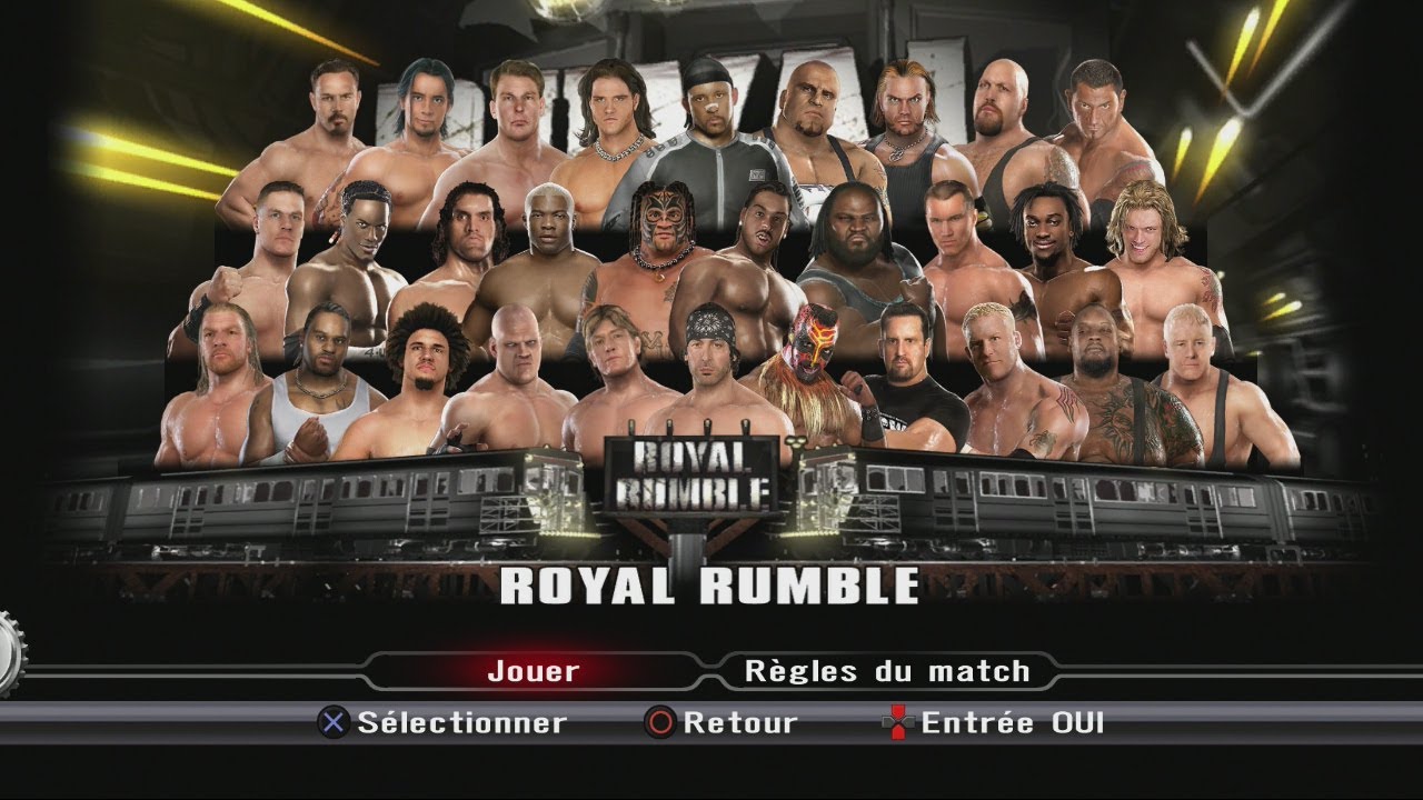 WWE SMACKDOWN VS RAW 2009 (ROYAL RUMBLE) PS3
