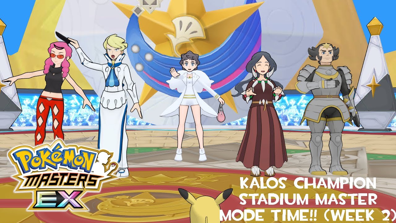 [Pokemon Masters EX] KALOS CS MASTER MODE TIME!!! (First Impressions)