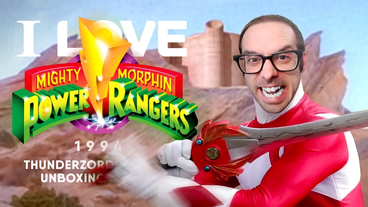 I LOVE Mighty Morphin Power Rangers - 1994 Thunderzords Unboxing! - Ep 037