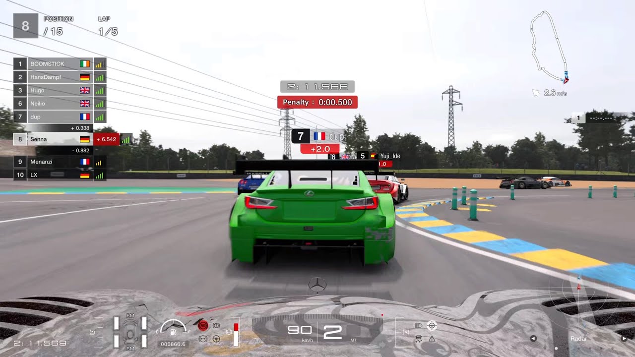 Gran Turismo 7 | Daily Race | Le Mans | Mercedes-Benz CLK-LM