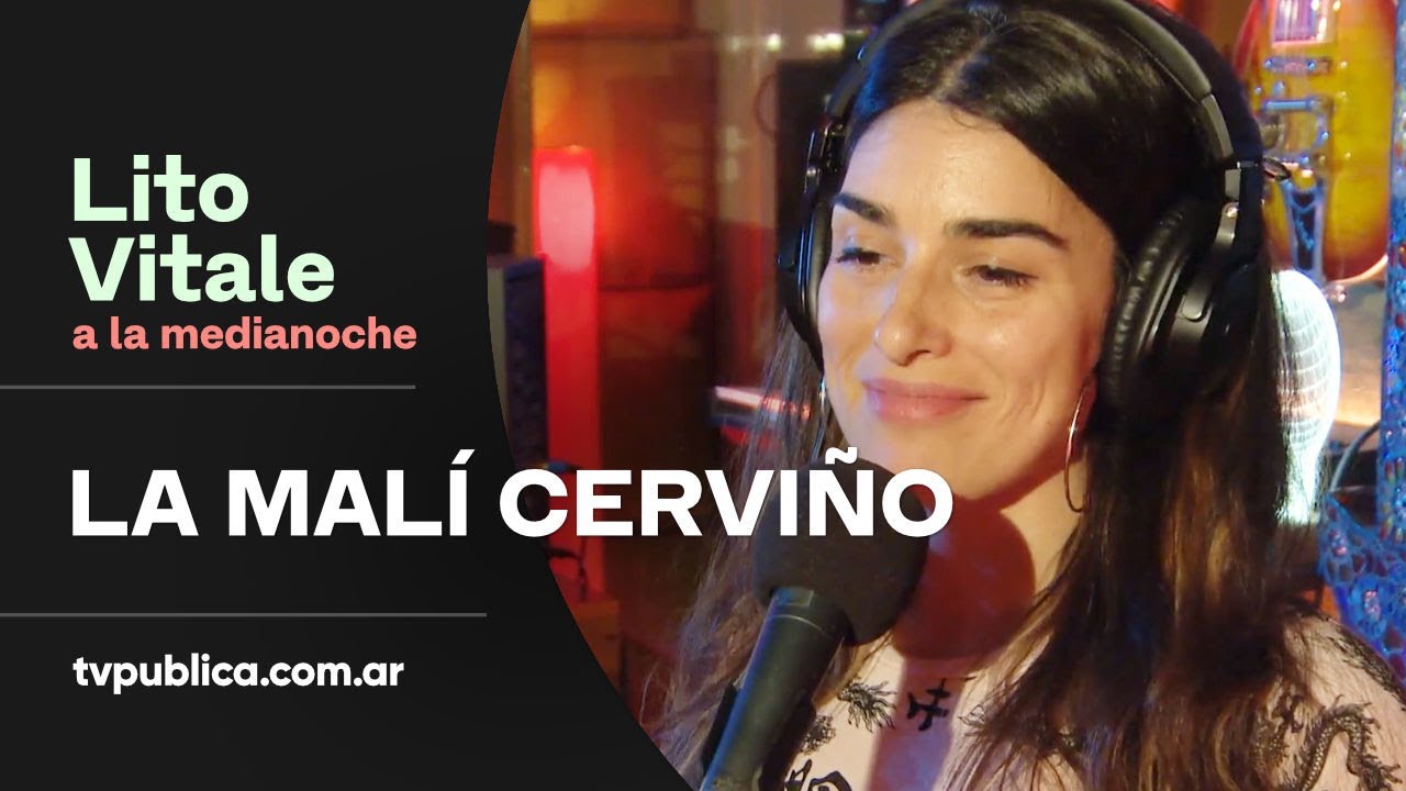 La Malí Cerviño: Afiches - Lito Vitale a la Medianoche