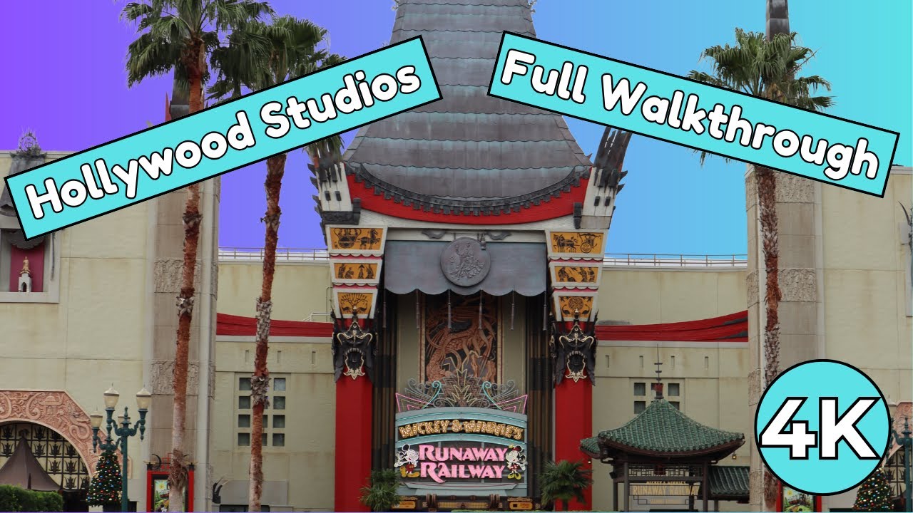 Rope Drop at Disney's Hollywood Studios - POV Walkthrough 2024