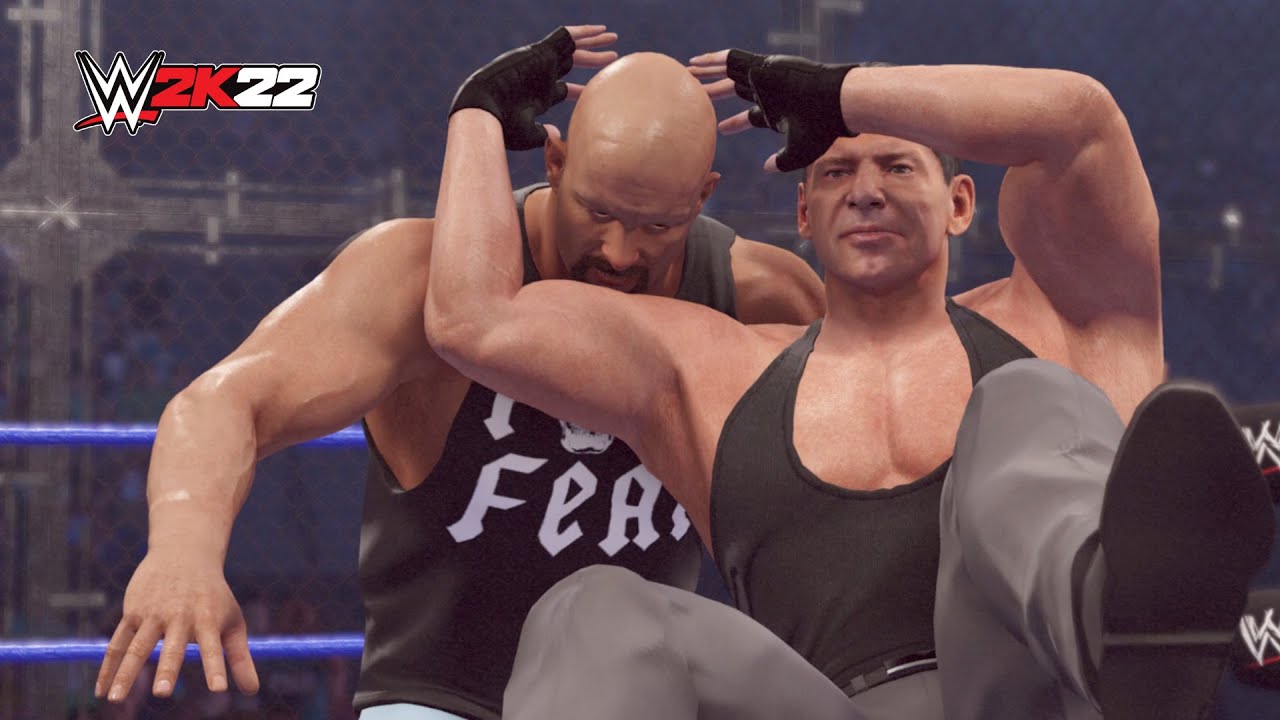 WWE 2K22 - Vince McMahon STUNNER Compilation!