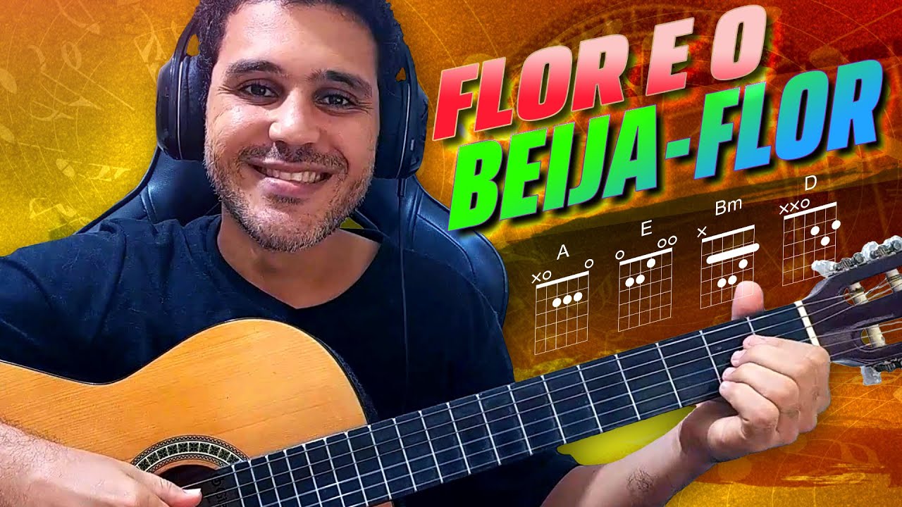 Como Tocar FLOR E O BEIJA-FLOR de HENRIQUE e JULIANO com MARÍLIA MENDONÇA no Violão