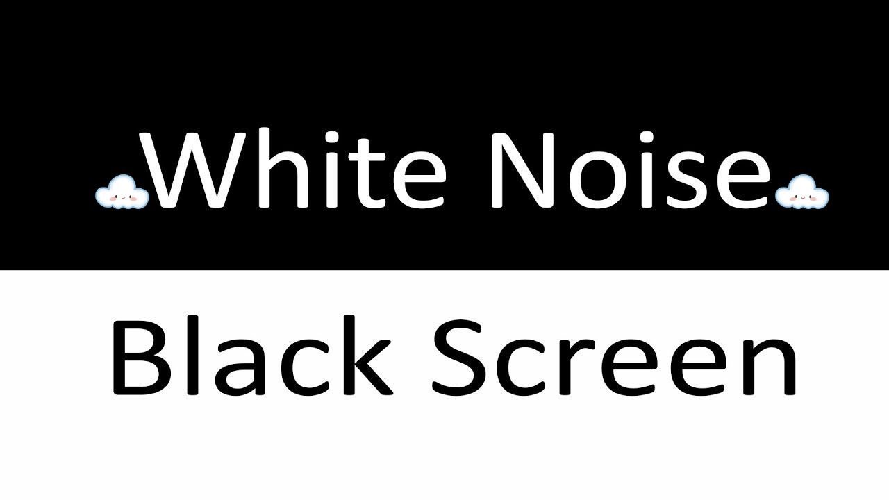 White Noise Black Screen | 10 Hours of Continuous Sleep and Focus Sounds | No Ads
