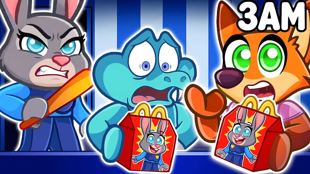 Do Not Order THE ZOOTOPIA HAPPY MEAL at 3AM in Roblox! (Zootopia 2)