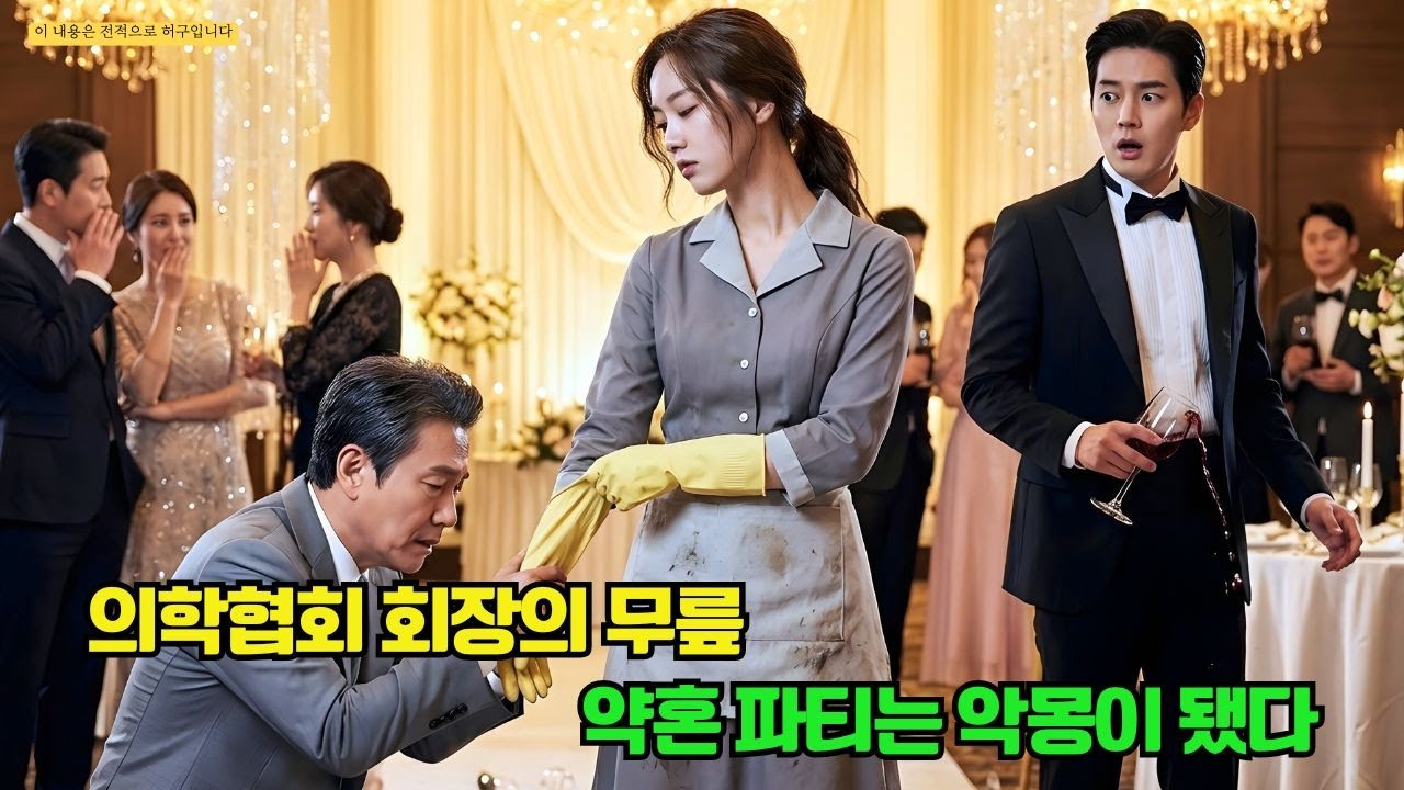 약혼 파티에서 전처를 하녀처럼 부린 남자, 그녀가 설거지 장갑을 벗는 순간 세계의학협회 회장은 ‘세기의 수술’을 부탁하며 무릎 꿇었다!