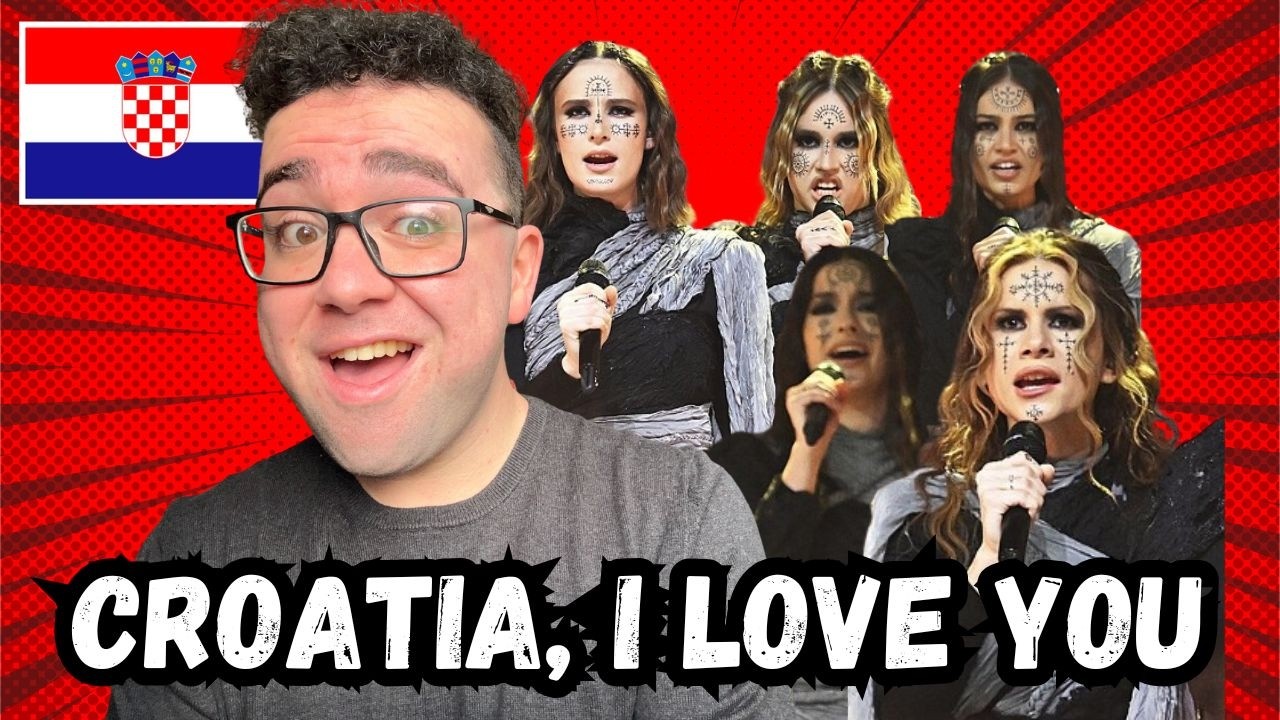 MY REACTION TO CROATIA AT EUROVISION 2026 // Lelek 'Andromeda'