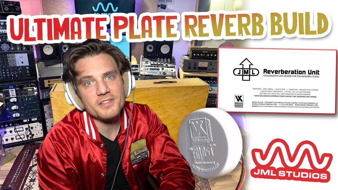 The JML Plate Reverb - Listening Tests and Build Process Notes #platereverb #emtplate