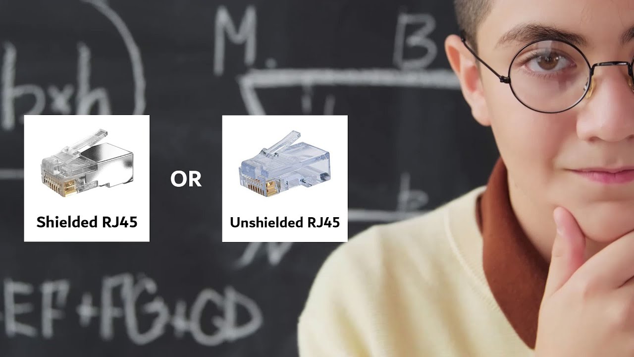 Shielded or Unshielded RJ45 Connector