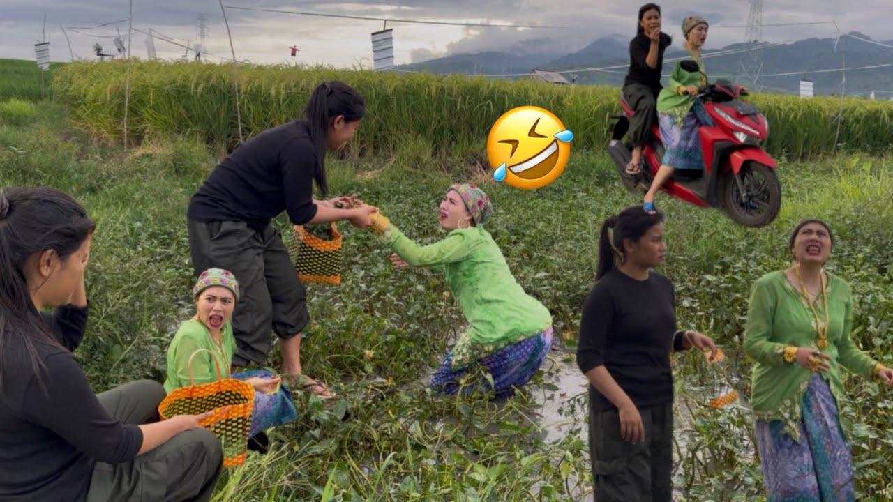 Tuan jengking bonceng iyok Lalo Bau Kangkung kadu Montor | Komedi Sasak
