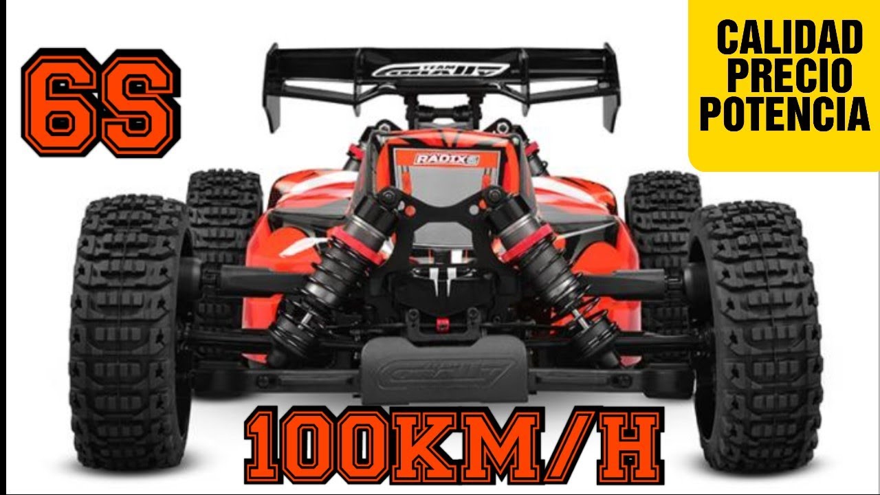 Team Corally Radix 6 un Buggy 1/8 de Gama Alta, Calidad,Resistencia, Potencia, Fiabilidad y PRECIO