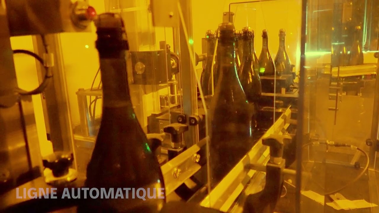 Ligne de dégorgement Champagne 700bh / Disgorging line 700bh Sparkling wine
