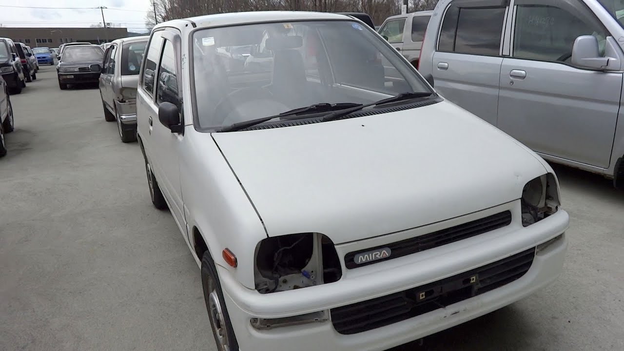 ✈ DAIHATSU Mira L210 4WD Junkyard car   ダイハ ツミラ L210 4WD ジャンクヤードカー