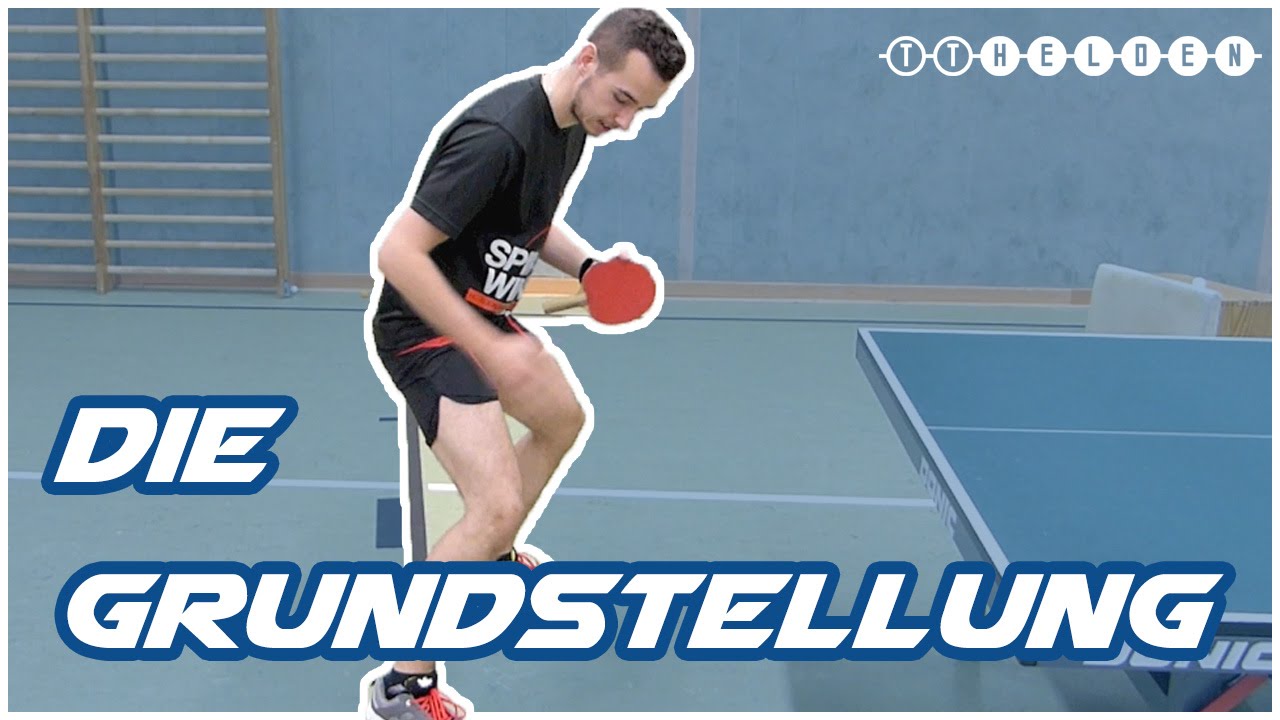 Die Grundstellung im Tischtennis - TT-Helden.de