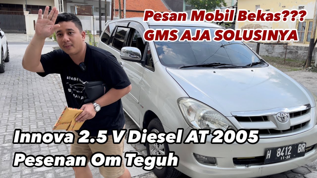 Innova Diesel 2.5 V 2005 Pesanan Om Teguh 141,5juta  #JasaPencarian #MobilBekas #GMSaja