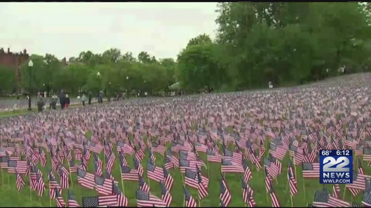 Boston&rsquo;s Memorial Day flag garden idea spreads across the US