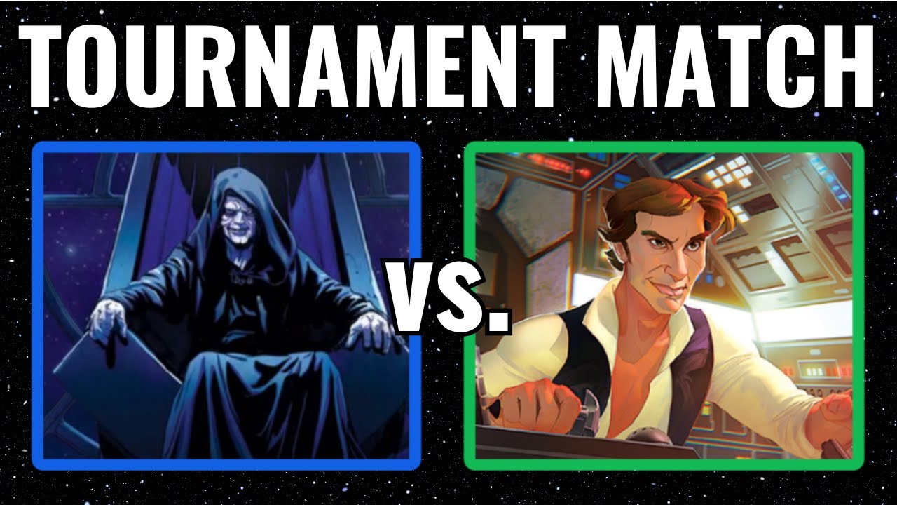 Tournament Commentary: Blue Palpatine vs. Green Han at Asgard Brasilia, Star Wars Unlimited Gameplay
