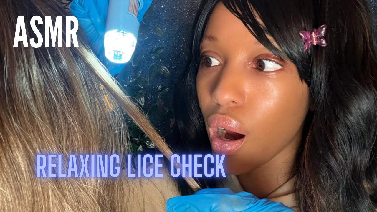 ASMR POV GIRL IN THE BACK OF THE CLASS DOES A LICE CHECK ON YOU - Scalp Scratching #asmr