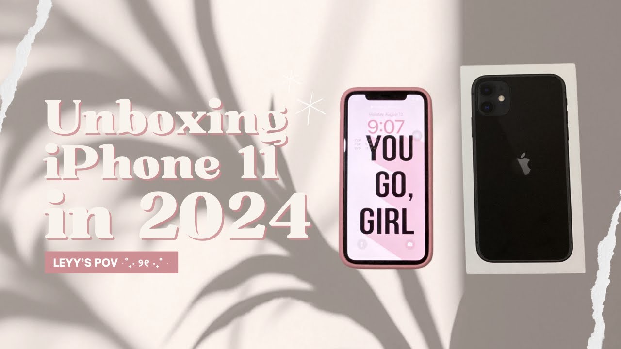 Unboxing iPhone 11 Black 128 gb📱 in 2024 ⋅˚₊‧ ୨୧ ‧₊˚ ⋅