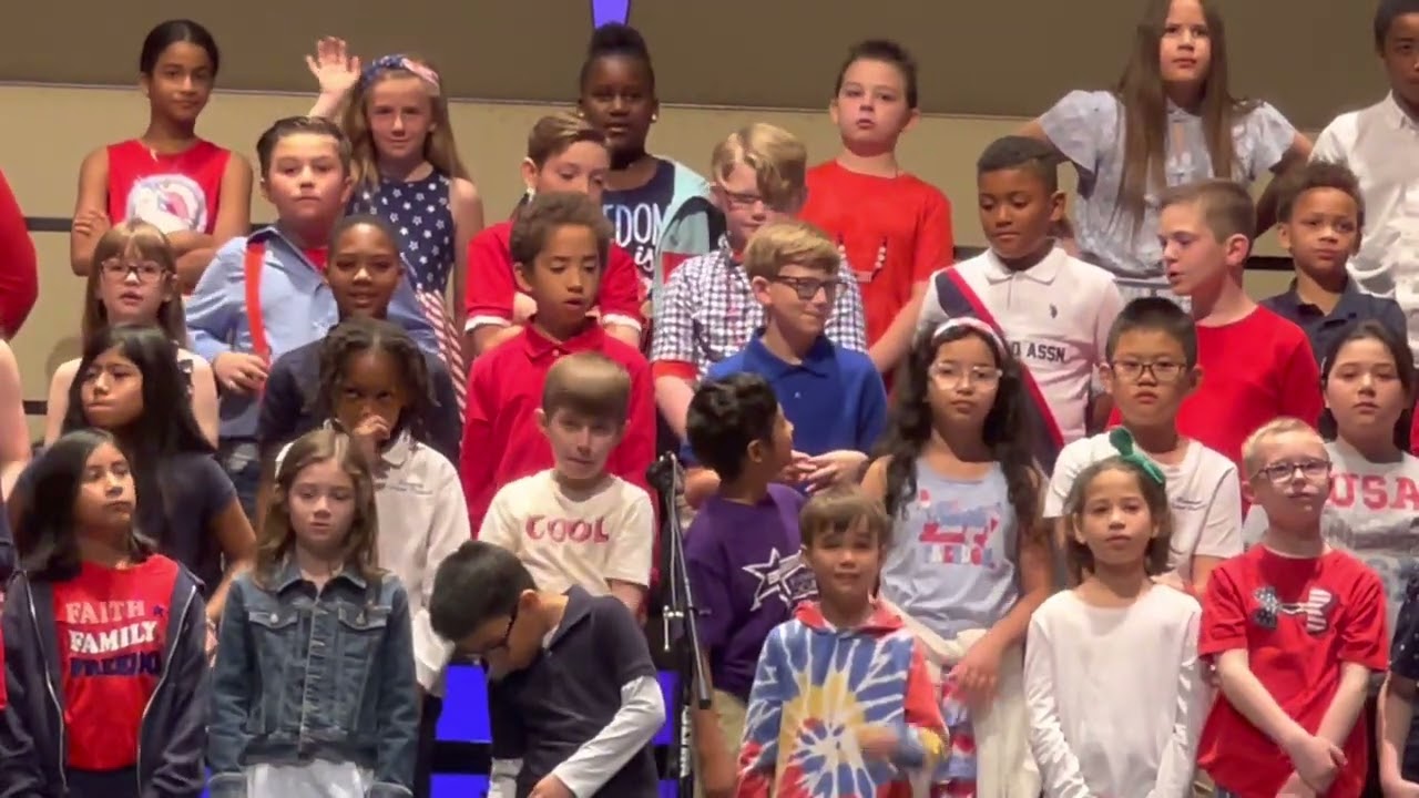 Carter Lapiers / Robert Morris Elementary School 3rd & 4th Grade Spring Concert. May 24, 2023