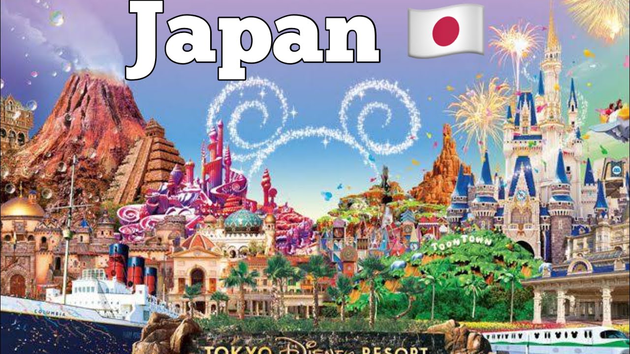Japan 🇯🇵 Disney land day tou walking visit 2024