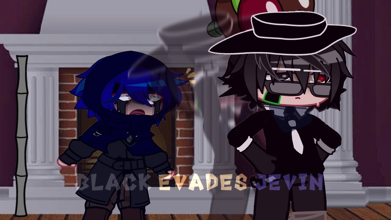 Black evades Jevin || Part 1 || Sprunki || Gacha Club ||