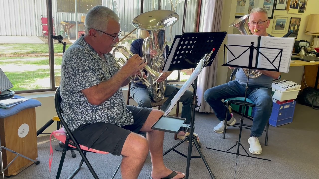 Don’t get around much any more by the Fair Dinkum Brass Trio