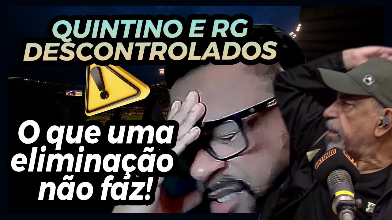 Quintino e RG descontrolados! O que uma eliminação não faz! Melhores momentos do Estádio 97!