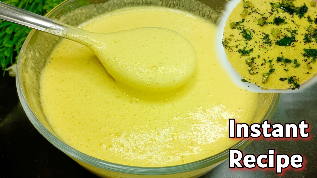 Instant Breakfast Recipes | 15 Min Besan Dhokla Recipe | Khaman Dhokla | Easy Breakfast Recipes