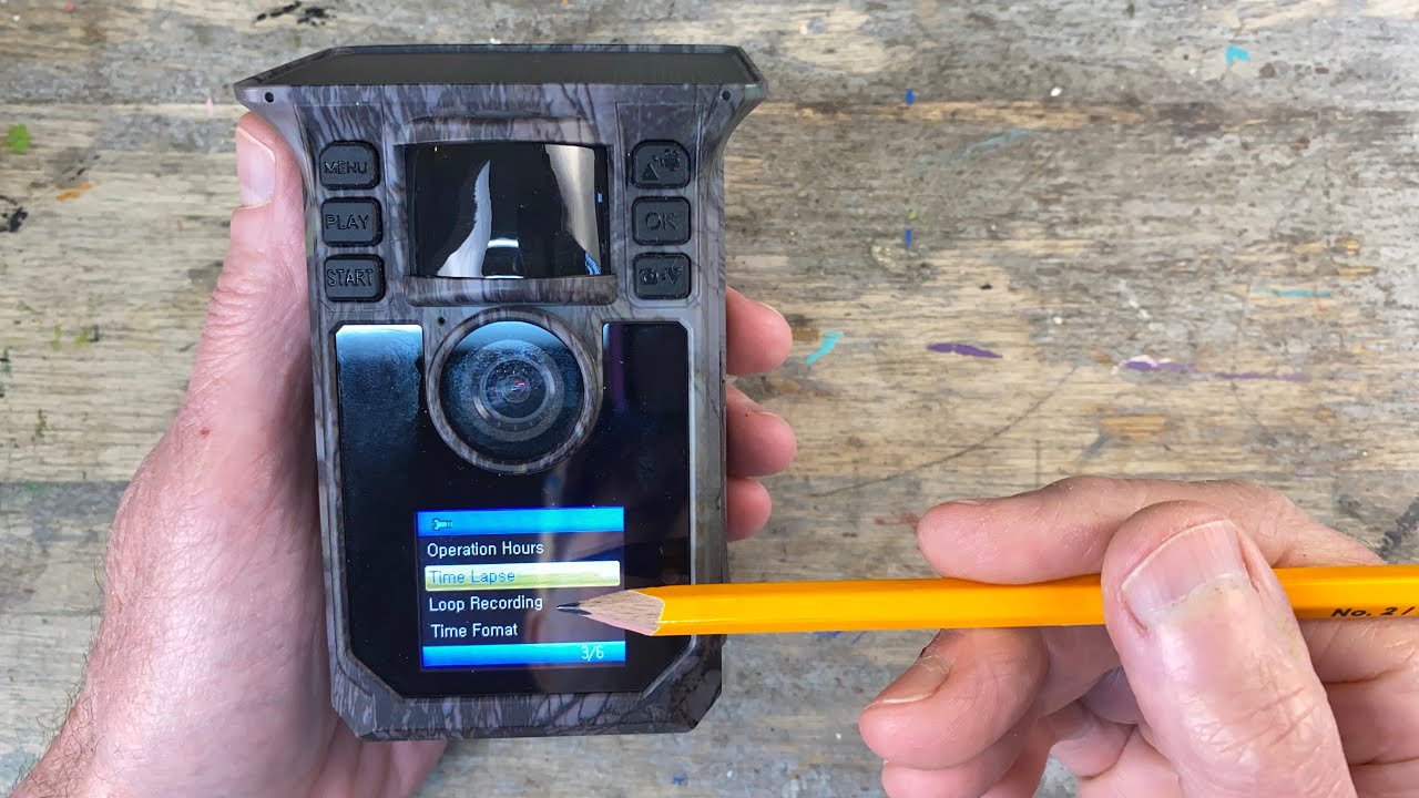 HRIVCAM HR12 Trail Camera Set Up and Test Mode