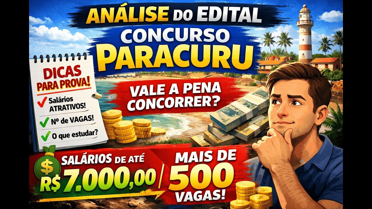 Concurso de Paracuru: tudo o que você precisa saber antes de se inscrever!