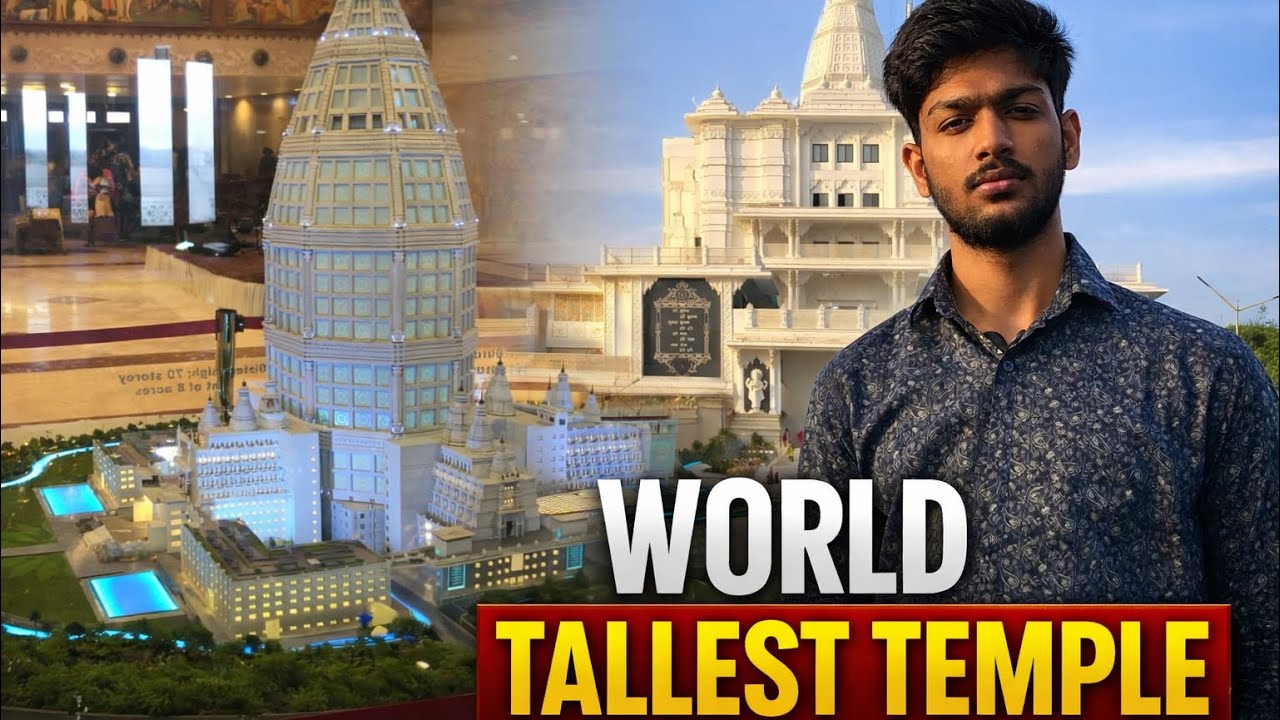 World tallest temple Chandrodaya mandir Vrindavan || Gagan k vlogs ||
