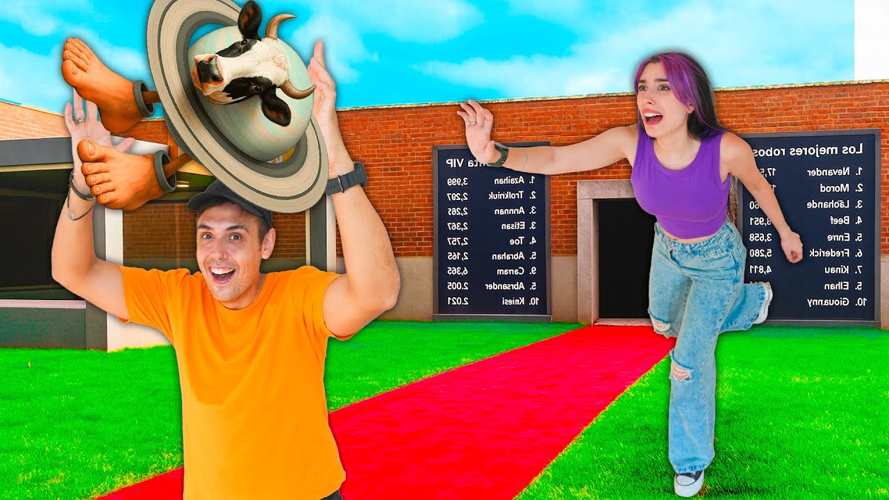 Jugamos STEAL A BRAINROT ROBLOX pero en la VIDA REAL 🤣