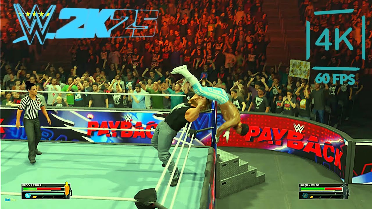 Wwe 2k25| Gauntlet Turmoil | Brock Lesnar vs LWO  |[4k60Fps ]