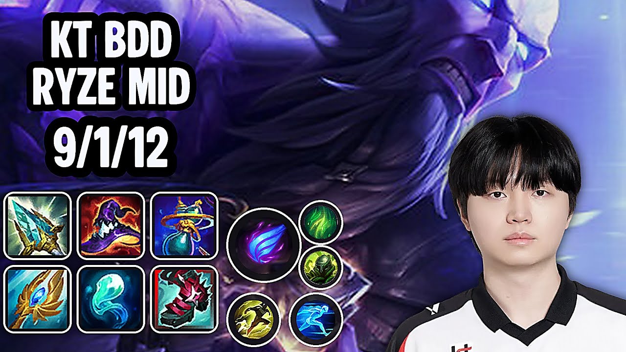 KT Bdd Ryze Mid SoloQ Replay 20260321