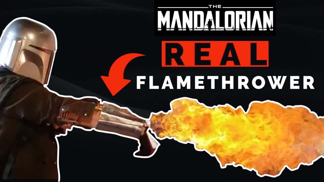 REAL Mandalorian Flamethrower