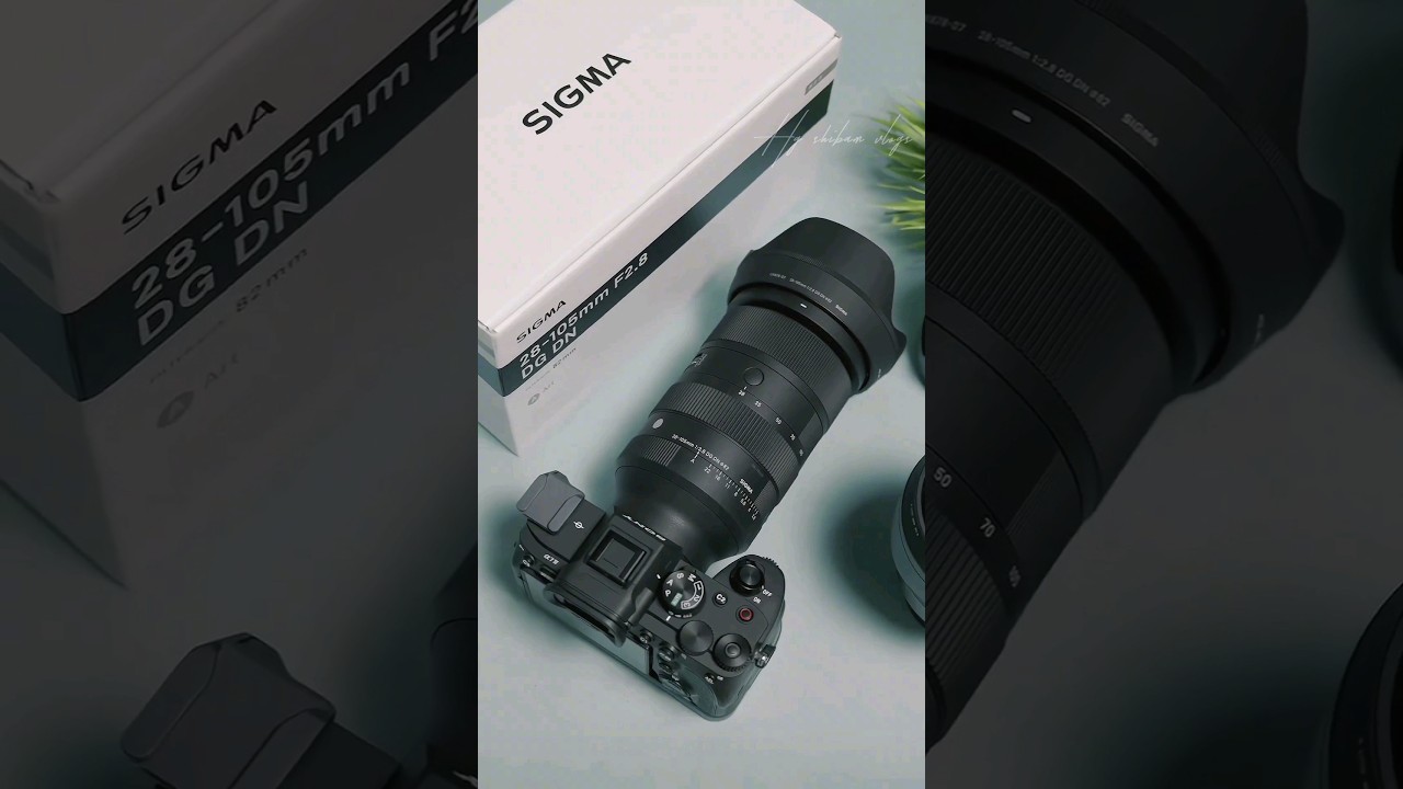Sony &alpha;7 IV Camera & Sigma 28-105mm f/2.8 DG DN Art Lens unboxing & review 4k
