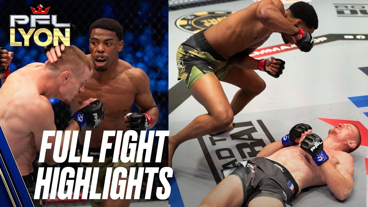 PFL Lyon Full Fight Highlights | Champions Crowned and EU Tournament Finals