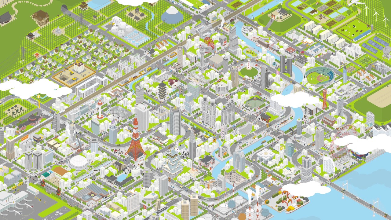 LOOP JAPAN(dentsu 8K project / 2K Quality)※冒頭2分※