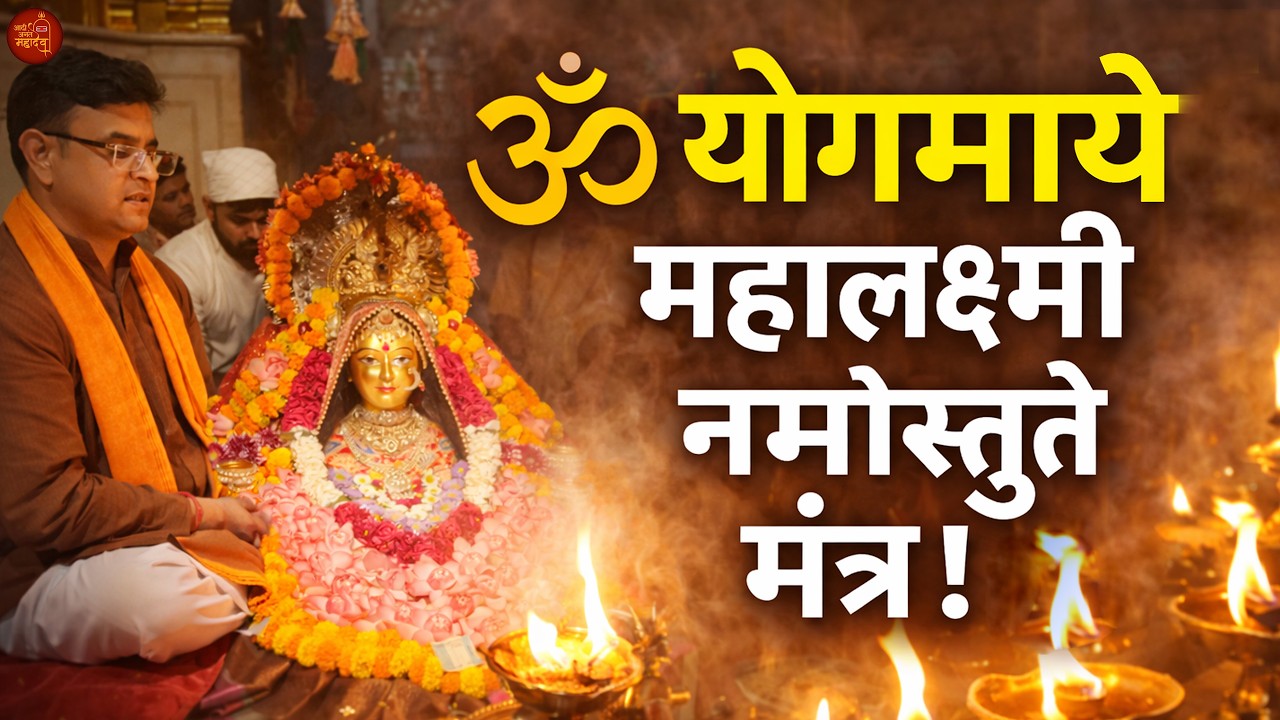 ॐ योगमायै महालक्ष्मी नारायणी नमोस्तुते | इस मंत्र में छिपी है माँ की 3 शक्तियाँ | Yogmaya Mandir