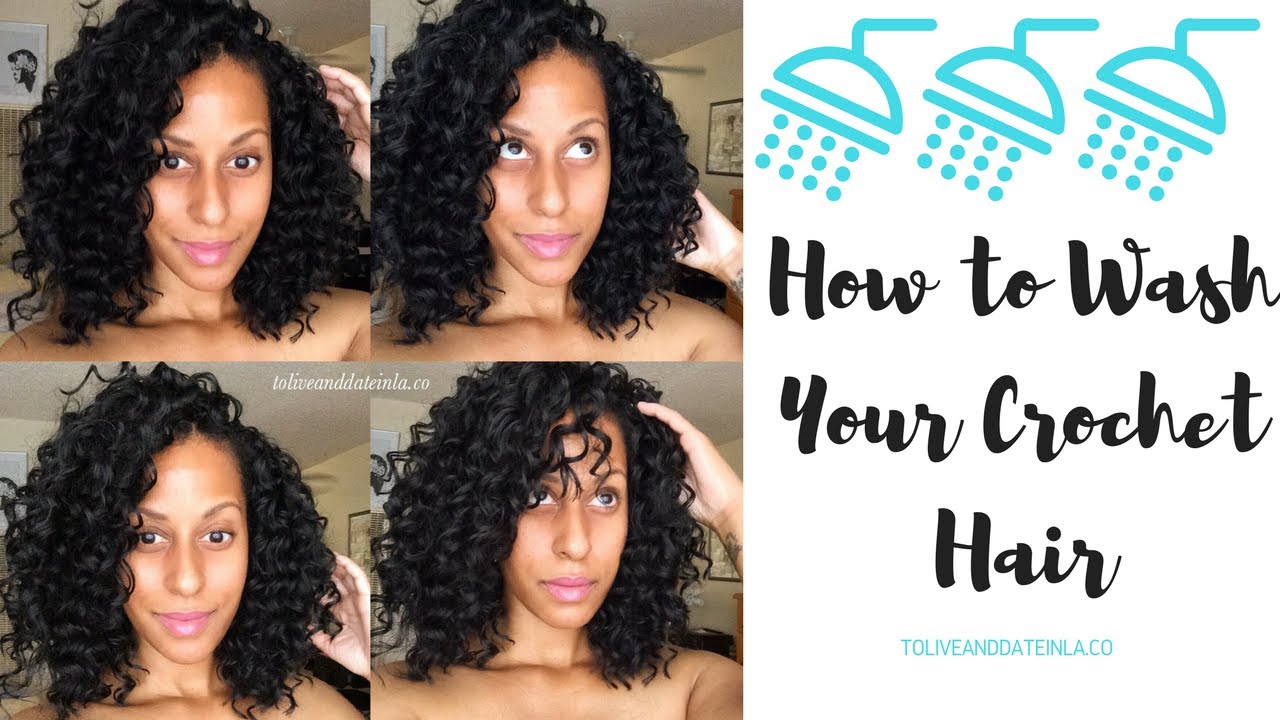How To: Washing Your Crochet Hair 💁🏽