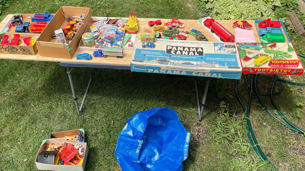 $461 Spent on Rare 1950s Toys & Collectibles Marx, Ideal, Tootsietoy