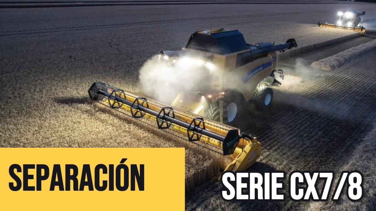 🌾 Innovador sistema de separación de las CX7 y CX8: ¡Conoce sus secretos! 🚜