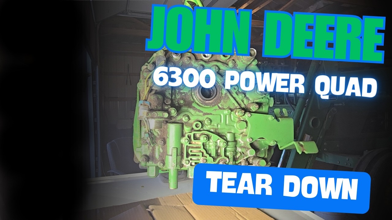 John Deere 6300 PowerQuad Transmission Teardown