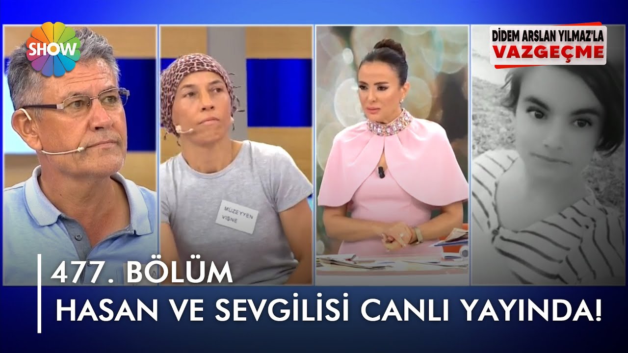 Hasan ve sevgilisi Müzeyyen canlı yayında! | @didemarslanyilmazlavazgecme | 01.09.2022
