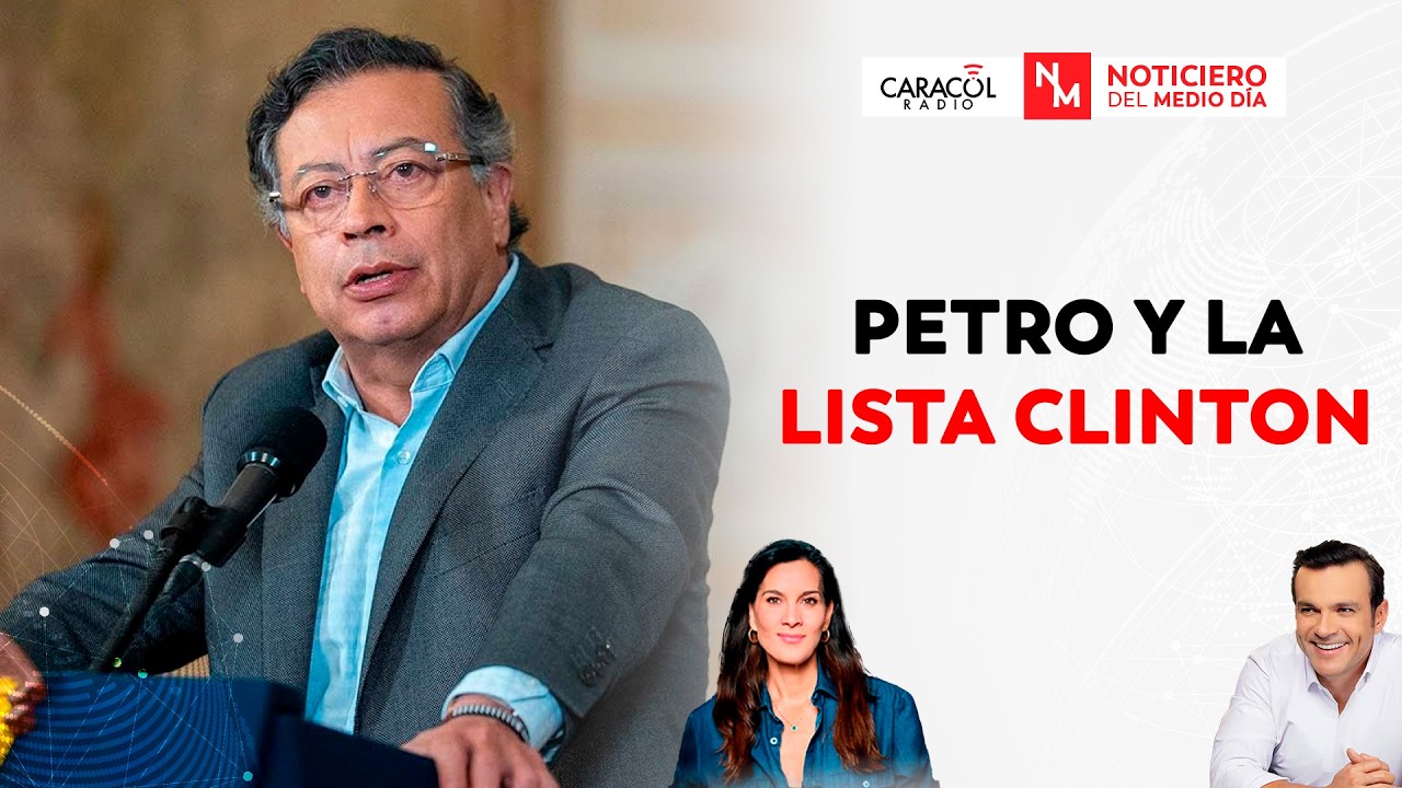 Fiscales de EE.UU. investigan a Petro por narcotráfico | Noticiero del Medio Día
